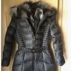 Dawn Levy Cat II Coat with Natural Real Fox Fur